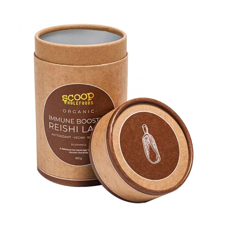 Biodegradable Kraft Paper Tube Box for Coffee Bean Packaging