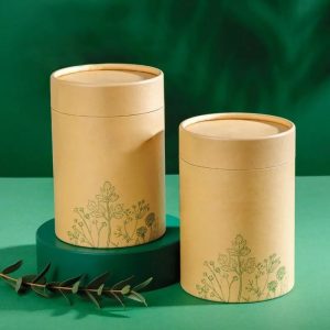 Eco-friendly paper tube packaging
