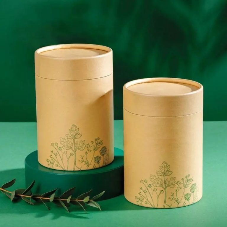 ¿Qué hace que los envases de tubos de papel sean ecológicos?