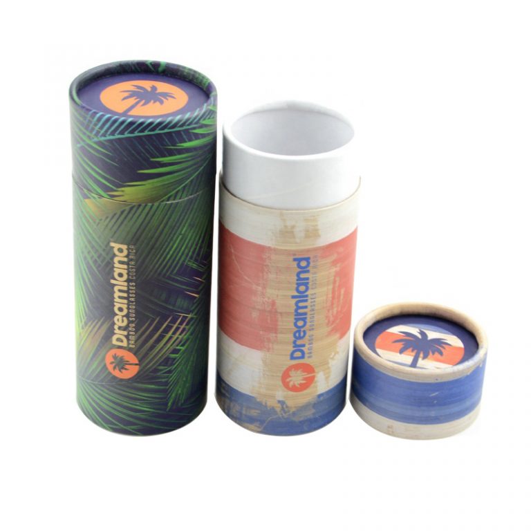 Customized Cardboard Tube Boxes for Sunglass Lens Packaging