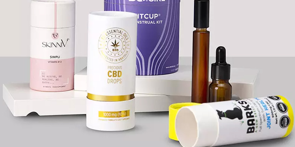 مستحضرات التجميل التعبئة والتغليف أنبوب الورق