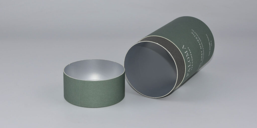 Aluminiumfolie voering papieren buis