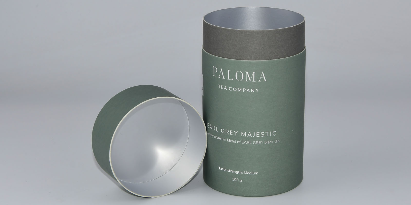 Aluminiumfolie voering papieren buis